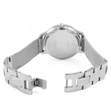 Guess Chelsea Mother of Pearl White Dial Silver Mesh Strap Watch For Women - W0647L1 Buy Now By Guess