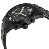 Guess Atlas Chronograph Black Dial Black Steel Strap Watch For Men - W0668G5 Buy Now By Guess