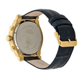 Guess Pinnacle Chronograph Quartz Blue Dial Blue Leather Strap Watch For Men - W0673G2 Buy Now By Guess