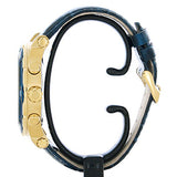 Guess Pinnacle Chronograph Quartz Blue Dial Blue Leather Strap Watch For Men - W0673G2 Buy Now By Guess