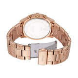 Guess G-Twist Rose Gold Dial Rose Gold Steel Strap Watch for Women - W1082L3 Buy Now By Guess