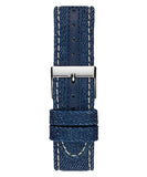 Guess Limelight Quartz Analog Blue Dial Blue Denim Strap Watch For Women - W0775l10 Buy Now By Guess