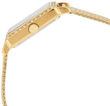 Guess White Dial Gold Mesh Bracelet Watch For Women - W0826L2 Buy Now By Guess