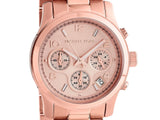 Michael Kors Runway Rose Gold Dial Rose Gold Steel Strap Watch for Women - MK5128 Buy Now By Michael Kors
