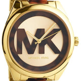 Michael Kors Janelle Three-Hand Gold Dial Two Tone Steel Strap Watch For Women - MK7136 Buy Now By Michael Kors