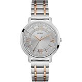 Guess Montauk Silver Dial Two Tone Steel Strap Watch For Women - W0933L6 Buy Now By Guess