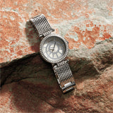 Guess Muse Quartz White Dial Silver Steel Strap Watch For Women - W1008l1 Buy Now By Guess