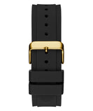 Guess Legacy Black Dial Black Rubber Strap Watch for Men - W1049G5 Buy Now By Guess