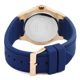 Guess Limelight Blue Dial Blue Silicone Strap Watch For Women - W1053L1 Buy Now By Guess