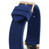 Guess Limelight Blue Dial Blue Silicone Strap Watch For Women - W1053L1 Buy Now By Guess