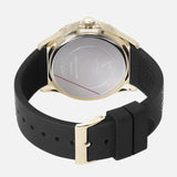 Guess Swirl Quartz Black Dial Black Silicone Strap Watch for Women - W1096L3 Buy Now By Guess