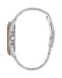 Guess Odyssey Blue Dial Two Tone Steel Strap Watch For Men - W1107G3 Buy Now By Guess