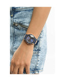 Guess Marina Chronograph Blue Dial Blue Denim Strap Watch For Women - W1057L1 Buy Now By Guess