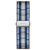 Guess Richmond Blue Dial Two Tone Mesh Bracelet Watch for Men - W1179G1 Buy Now By Guess