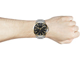 Hugo Boss Professional Black Dial Two Tone Steel Strap Watch for Men - 1513529 Buy Now By Hugo Boss