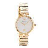 Emporio Armani Arianna Mother of Pearl Dial Gold Steel Strap Watch For Women - AR11198 Buy Now By Emporio Armani