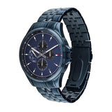 Tommy Hilfiger Shawn Quartz Blue Dial Blue Steel Strap Watch for Men - 1791618 Buy Now By Tommy Hilfiger