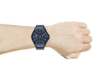 Tommy Hilfiger Shawn Quartz Blue Dial Blue Steel Strap Watch for Men - 1791618 Buy Now By Tommy Hilfiger