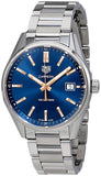 Tag Heuer Carrera Quartz Blue Dial Silver Steel Strap Watch for Women - WAR1112.BA0601 Buy Now By Tag Heuer