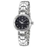 Tag Heuer Link Quartz Diamonds Black Dial Silver Steel Strap Watch for Women - WAT1410.BA0954 Buy Now By Tag Heuer
