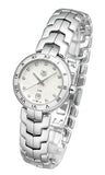 Tag Heuer Link Diamonds Mother of Pearl Dial Silver Steel Strap Watch for Women - WAT1411.BA0954 Buy Now By Tag Heuer