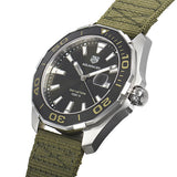 Tag Heuer Aquaracer Black Dial Khakhi Green NATO Strap Watch for Men - WAY101E.FC8222 Buy Now By Tag Heuer