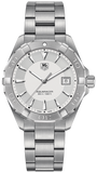 Tag Heuer Aquaracer Quartz White Dial Silver Steel Strap Watch for Men - WAY1111.BA0928 Buy Now By Tag Heuer
