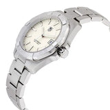 Tag Heuer Aquaracer Quartz White Dial Silver Steel Strap Watch for Men - WAY1111.BA0928 Buy Now By Tag Heuer