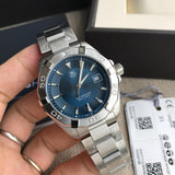 Tag Heuer Aquaracer Quartz Blue Dial Silver Steel Strap Watch for Men - WAY1112.BA0928 Buy Now By Tag Heuer