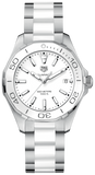 Tag Heuer Aquaracer White Dial Watch for Women - WAY131B.BA0914 Buy Now By Tag Heuer