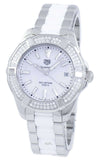 Tag Heuer Aquaracer Diamonds White Dial Two Tone Steel Strap Watch for Women - WAY131F.BA0914 Buy Now By Tag Heuer