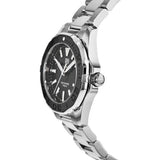 Tag Heuer Aquaracer Quartz Black Dial Silver Steel Strap Watch for Women - WAY131K.BA0748 Buy Now By Tag Heuer