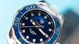 Tag Heuer Aquaracer 35mm Quartz Blue Dial Silver Steel Strap Watch for Women - WSY131L.BA0748 Buy Now By Tag Heuer