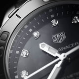 Tag Heuer Aquaracer Quartz Black Dial Silver Steel Strap Watch for Women - WAY131M.BA0748 Buy Now By Tag Heuer