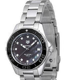 Tag Heuer Aquaracer Quartz Black Dial Silver Steel Strap Watch for Women - WAY131M.BA0748 Buy Now By Tag Heuer