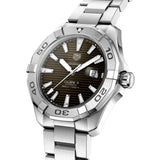 Tag Heuer Aquaracer Calibre 5 Automatic Sunray Brown Dial Silver Steel Strap Watch for Men - WAY2018.BA0927 Buy Now By Tag Heuer