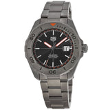 Tag Heuer Aquaracer Bamford Automatic Black Dial Grey Steel Strap Watch for Men - WAY208F.BF0638 Buy Now By Tag Heuer