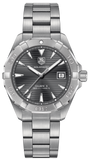 Tag Heuer Aquaracer Automatic Anthracite Grey Dial Silver Steel Strap Watch for Men - WAY2113.BA0928 Buy Now By Tag Heuer