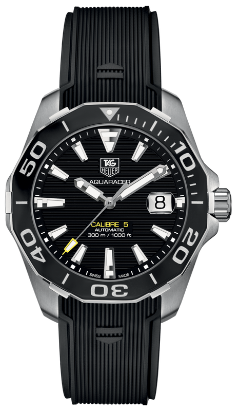 Tag Heuer Aquaracer Black Dial Watch for Men - WAY211A.FT6151 Buy Now By Tag Heuer