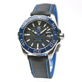Tag Heuer Aquaracer Calibre 5 Automatic Black Dial Black Nylon Strap Watch for Men - WAY211B.FC6363 Buy Now By Tag Heuer