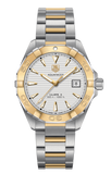 Tag Heuer Aquaracer Automatic White Dial Two Tone Steel Strap Watch for Men - WAY2151.BD0912 Buy Now By Tag Heuer