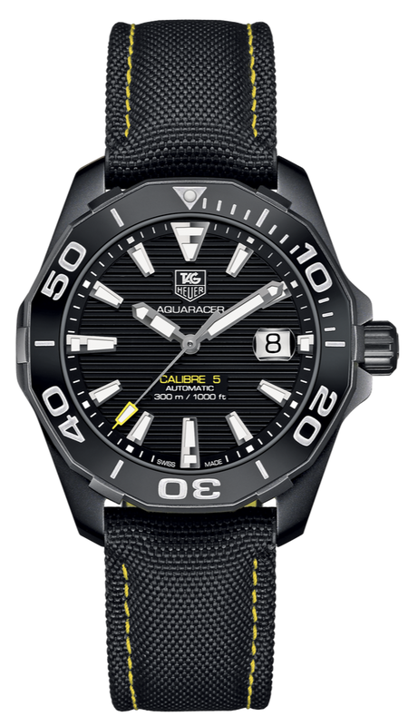 Tag Heuer Aquaracer Black Dial Watch for Men - WAY218A.FC6362 Buy Now By Tag Heuer