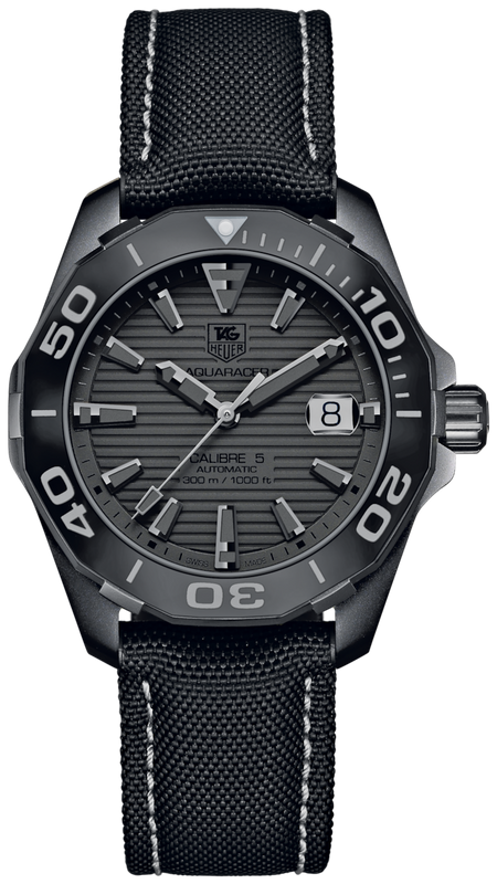 Tag Heuer Aquaracer Black Dial Watch for Men - WAY218B.FC6364 Buy Now By Tag Heuer