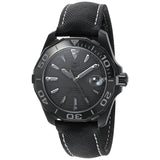 Tag Heuer Aquaracer 300 Swiss Limited Edition Black Dial Black Nylon Strap Watch for Men - WAY218B.FC6364 Buy Now By Tag Heuer