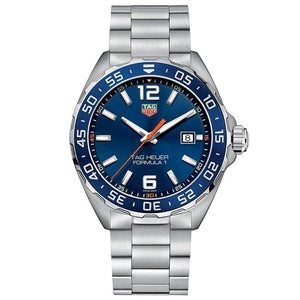 Tag Heuer Formula 1 Quartz Blue Dial Silver Steel Strap Watch for Men - WAZ1010.BA0842 Buy Now By Tag Heuer
