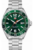 Tag Heuer Formula 1 Limited Edition Green Dial Silver Steel Strap Watch for Men - WAZ1017.BA0842 Buy Now By Tag Heuer