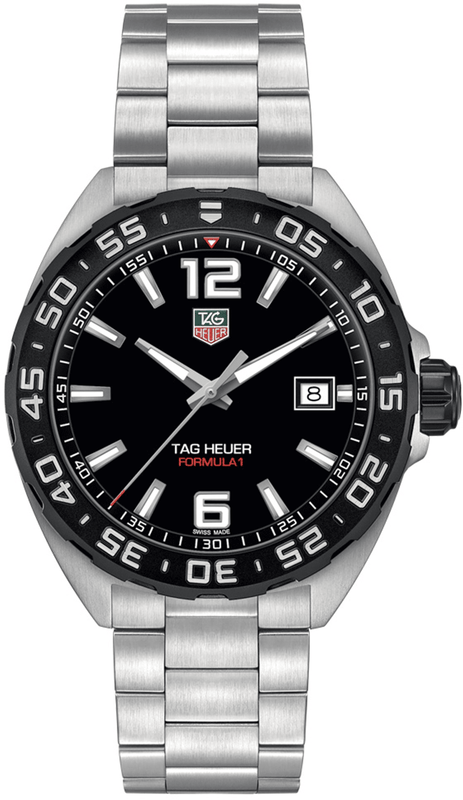 Tag Heuer Formula 1 Black Dial Watch for Men - WAZ1110.BA0875 Buy Now By Tag Heuer