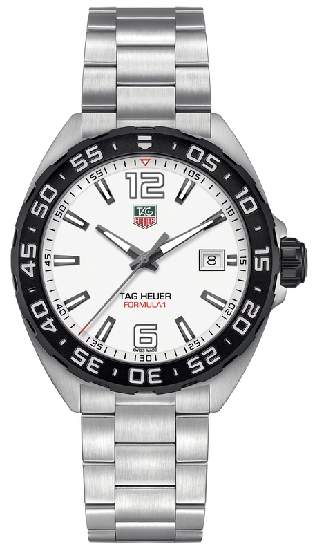 Tag Heuer Formula 1 White Dial Silver Steel Strap Watch for Men - WAZ1111.BA0875 Buy Now By Tag Heuer
