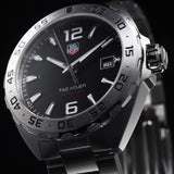 Tag Heuer Formula 1 Black Dial Silver Steel Strap Watch for Men - WAZ1112.BA0875 Buy Now By Tag Heuer