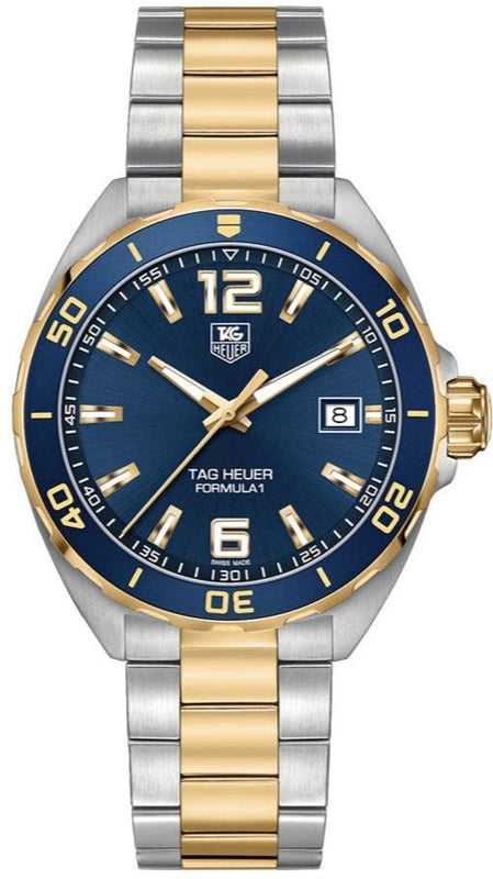 Tag Heuer Formula 1 Analog Blue Dial Two Tone Steel Strap Watch for Men - WAZ1120.BB0879 Buy Now By Tag Heuer
